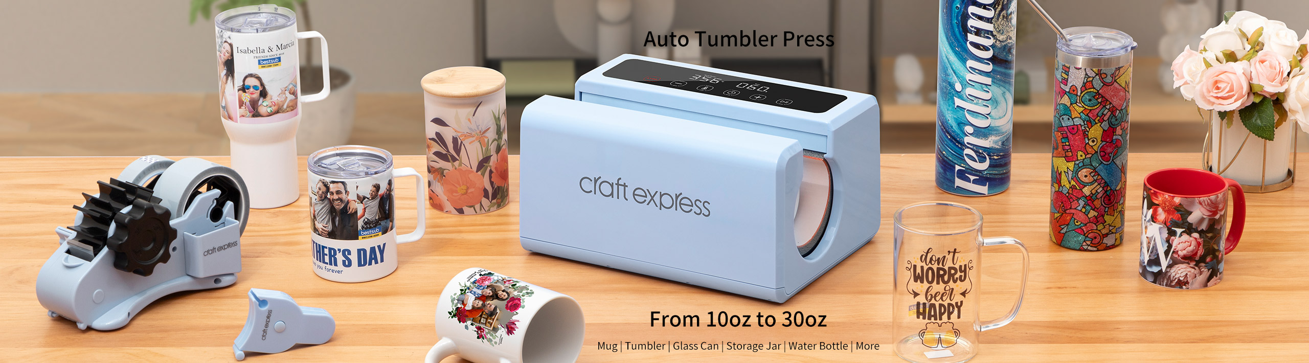 Tumbler Heat Press